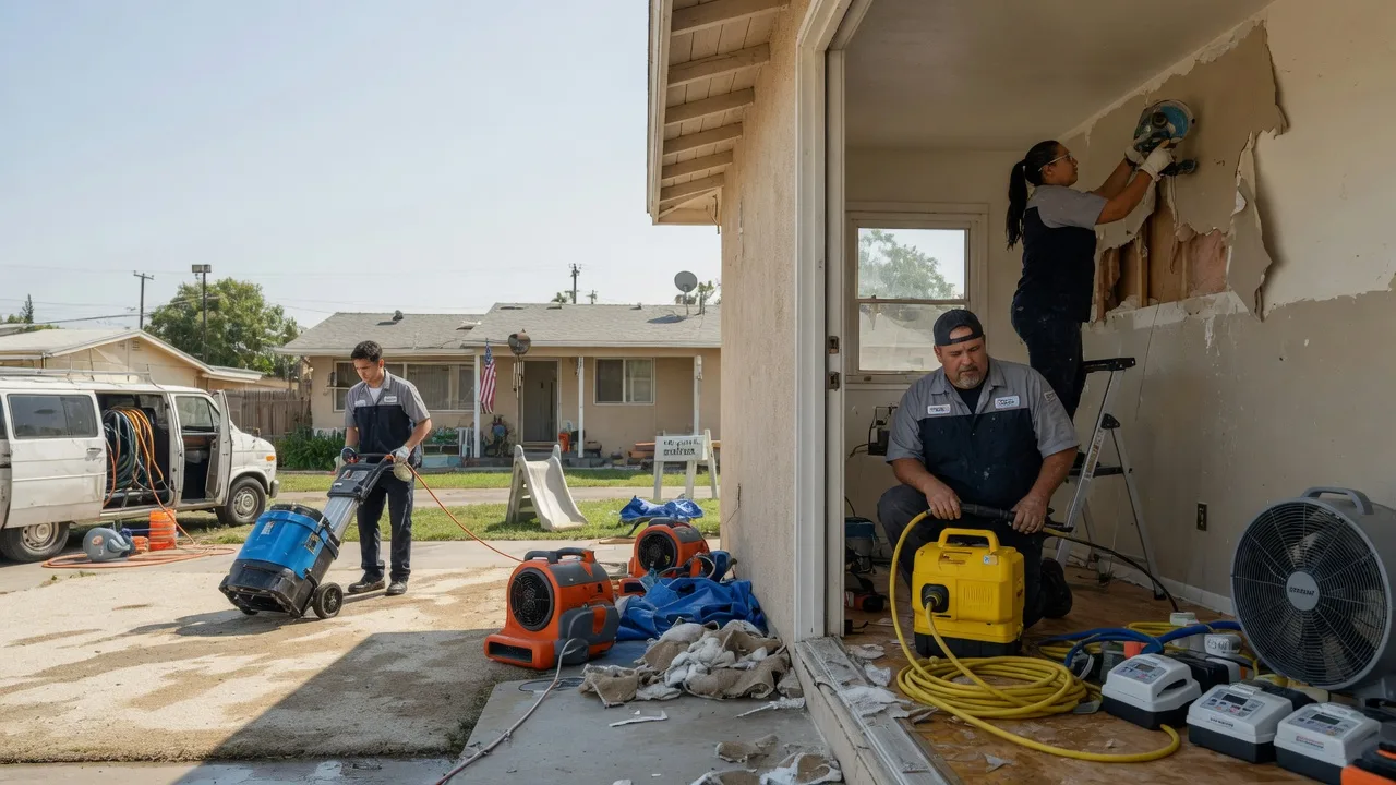 Water Damage Restoration in Pottsville, TX near me